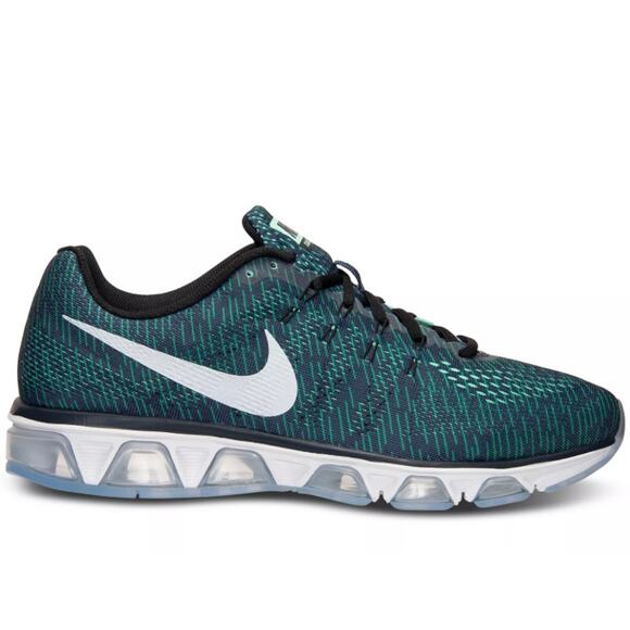 Nike Mens Air Max Tailwind 8 Print Running Sneakers Blue Green Size 11.5 - Picture 3 of 14